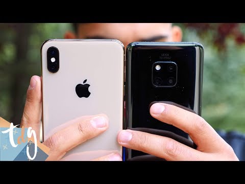 iPhone XS Max vs Huawei Mate 20 Pro