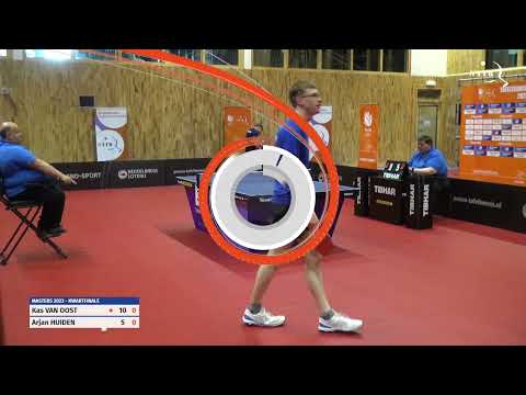 Masters 2023 - kwarfinale: Kas van Oost - Arjan Huiden
