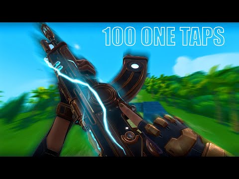 100 one taps in one video ⚡ Valorant