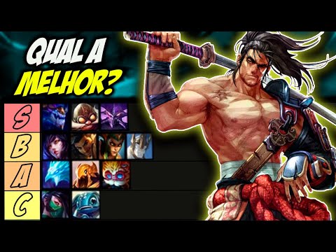 RANKEANDO TODAS AS MATCHUPS DO YASUO! (DA MAIS FÁCIL ATÉ A IMPOSSÍVEL) - Mid Lane
