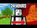 Playing Minecraft Hardcore for 24 HOURS Straight! [FULL MOVIE]