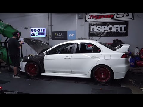 Fully Built EFR 8374 Evo X Hits the Dyno!