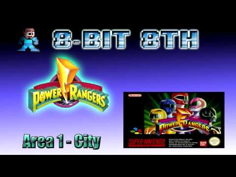 Area 1/City - Mighty Morphin Power Rangers ( 8 bit 8th )