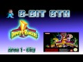 Area 1 City Mighty Morphin Power Rangers 8 Bit 8th