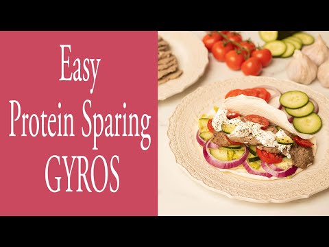 Easy Protein Sparing Gyros