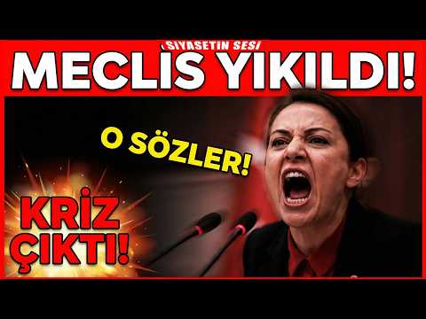 İYİ Partili Selcan Taşçı Meclis'i Salladı! AKP'lilere Allah Belanızı Versin Diye Haykırdı!