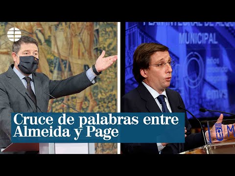 Almeida recomienda a Page que "se centre en sus problemas" tras sus críticas a Madrid