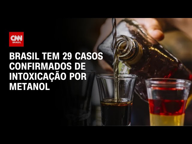 Bebidas com metanol: Brasil tem 29 casos confirmados e 217 em investigação | CNN PRIME TIME