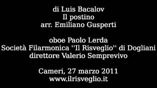 preview picture of video 'Luis Bacalov, Il postino - Società Filarmonica ''Il Risveglio'' di Dogliani'