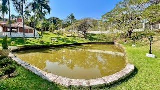 CHÁCARA A VENDA EM INDAIATUBA-SP, CIDADE MAIS SEGURA DO INTERIOR DE SÃO PAULO COM LAGO.