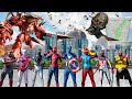 Superheroes Vs Skibidi Toilet 4 Superhero Story Follow Me