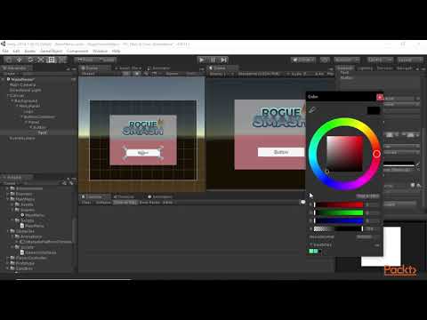 Hands on Game Development with Unity 2018 1 Creating a Main Menu | packtpub com