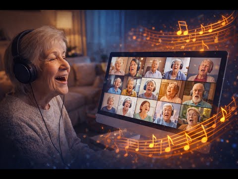 How Virtual Singing Programs Boost Mental Health in Seniors | Music Therapy for Loneliness