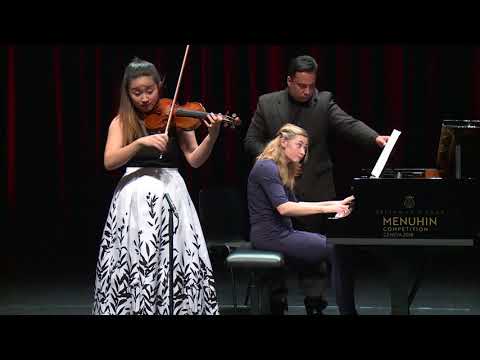 CHRISTINA JIHEE NAM / Menuhin Competition 2018, Junior first rounds - day 1