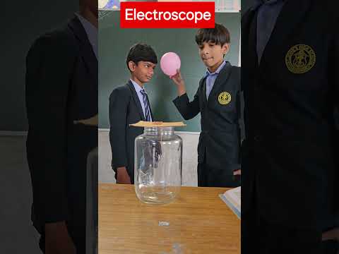 #Electroscope #funwithscience #somenaturalphenomena #Chargetransfer#scienceexperiment #physics