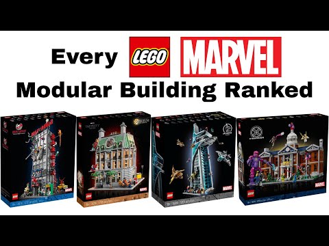Every LEGO Marvel Modular Building Set Ranked