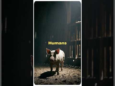 If a Pig Stares at You… Be Worried #randomfacts #shorts #animals