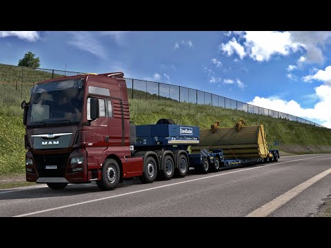 ETS2 1.38 - ProMods 2.50 - MAN TGX 41.560 - Trip: Kraków - Banská Bystrica