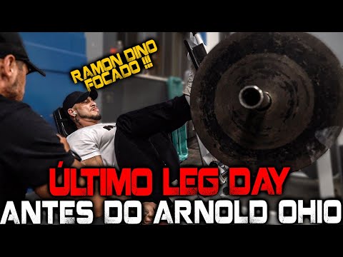 RAMON DID HIS LAST LEG DAY BEFORE ARNOLD OHIO!!!