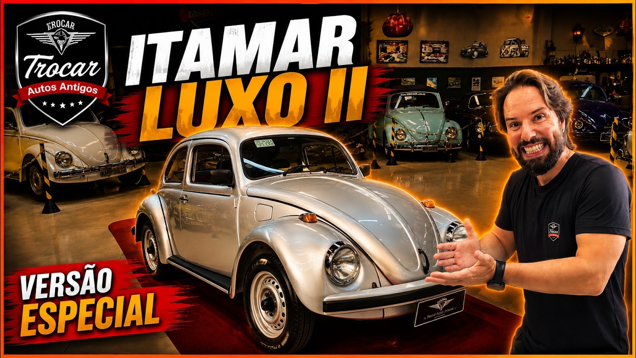 Fusca Itamar 1994 Prata Lunar Luxo 2 💎 Originalidade com Mais Conforto Ep.02 😎