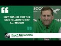 Nick Sirianni is STOKED after win over Dolphins | CBS Sports