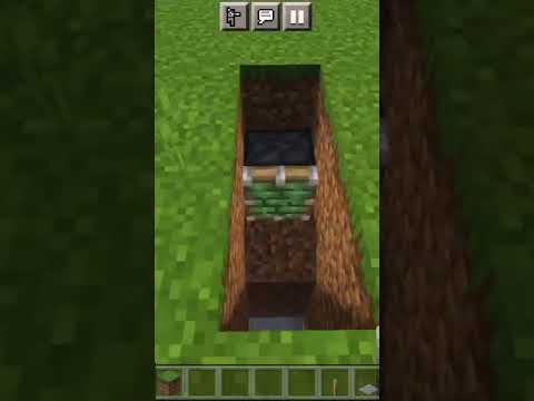 как построить самый секретный проход в майнкрафт: #майнкрафт #shorts #майнкрафтприколы