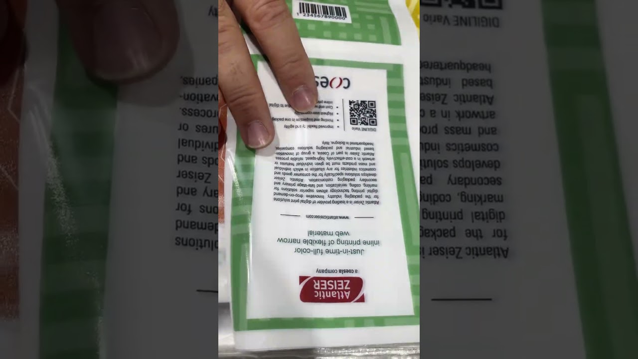 Digital printing for flexible packaging applications