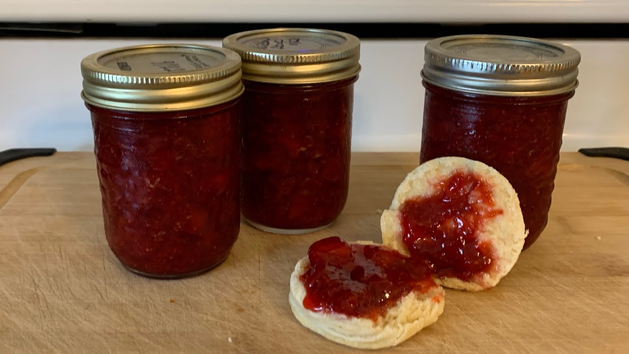 Small Batch Strawberry Jam - NO canning!NO pectin!