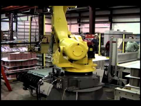 Press to Pallet Robot System