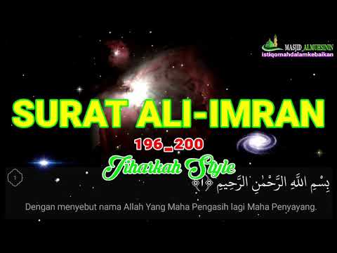 SURAT ALI-IMRAN | Jiharkah Style @JiharkahStyle