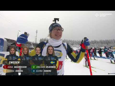 Biathlon World Cup 25-26, Race 26, Relay Women, Oberhof, Germany