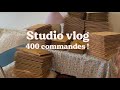 Studio vlog : 400 commandes à préparer !