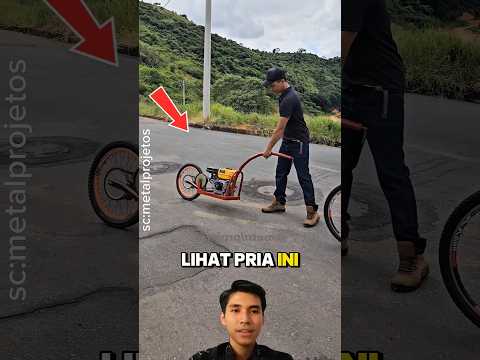 Bikin sepeda kamu jadi motor mini yang super keren! 🏍️✨ Siap-siap jadi pusat perhatian di jalan!