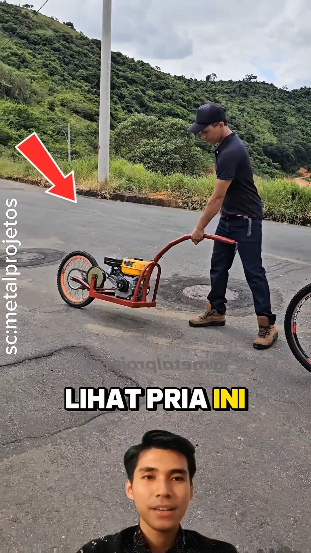 Bikin sepeda kamu jadi motor mini yang super keren! 🏍️✨ Siap-siap jadi pusat perhatian di jalan!