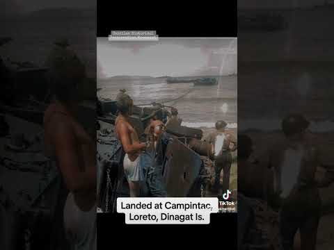 1944 Loreto Landing. US 6th Ranger Battalion first to land in Phils during WWII.