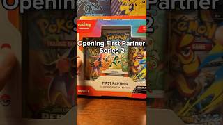 Opening First Partner Series 2 #pokemon #pokemoncards #shorts