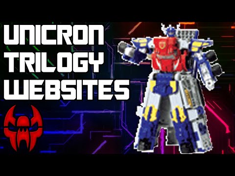 Exploring Unicron Trilogy Websites on Wayback Machine