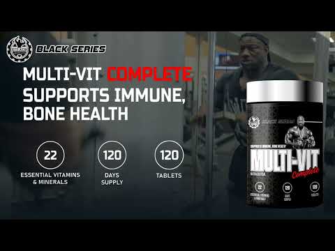 Dexter Jackson Black Series Multivitamin Tablet