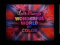 Walt Disney S Wonderful World Of Color Opening