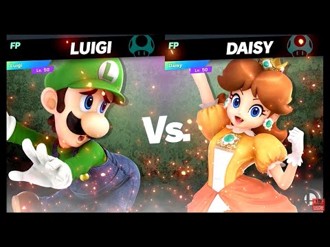 Super Smash Bros Ultimate Amiibo Fights – Request #21952 Luigi vs Daisy