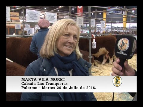 26-07-16 Nota Marta Vila Moret ( Cabaña Las Tranqueras ) - Palermo 2016.