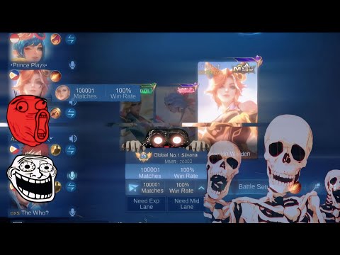 MY TOP GLOBAL SILVANA SURPRISED MY TEAMMATES💀🤯 #ZetiansRecruitmentForHeroes #MLBBZetian #MLBBCreator