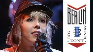 Berlin - You Don&#39;t Know (Karussell 23.02.1987)