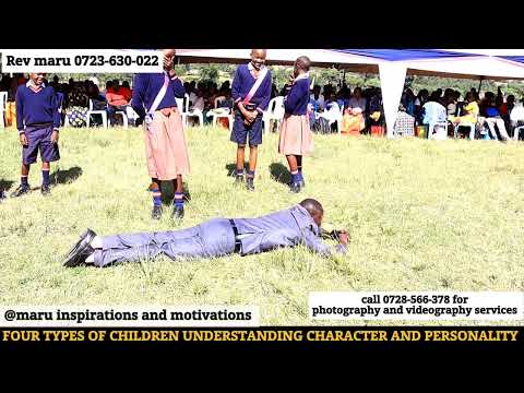 FOUR TYPES OF CHILDREN, UNDERSTANDING CHARACTER AND PERSONALITY.....@Maru inspirations