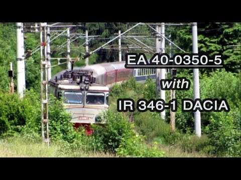 EA 40-0350-5 cu IR346-1 (Bucuresti Nord - Viena)