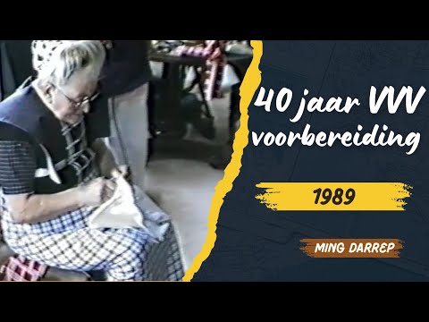 40 years of VVV - Preparation of historical procession (1989)