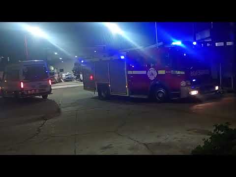 ¡Salida de los Bomberos Voluntarios de Villa Constitución!