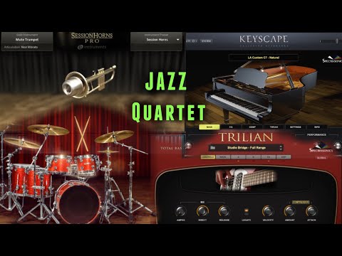 MILES DAVIES sounding MUTED TRUMPET - Session Horns Pro, Addictive Drums,  Keyscape and Trilian