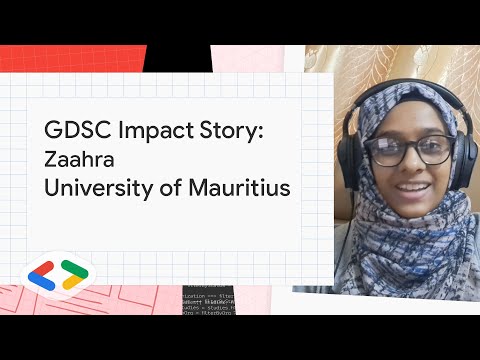 Mentoring developers of all skill levels: Faatimah’s story as a GDSC Lead in Mauritius