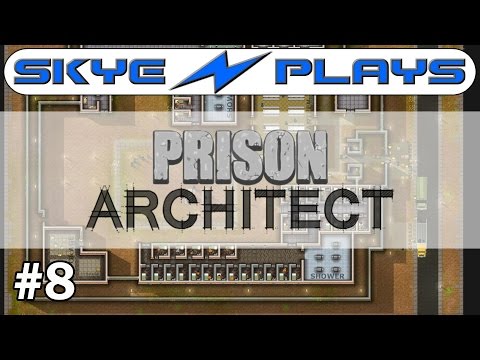 Prison Architect Part 8 ►Cleaning and Cloning!◀ Gameplay/Tutorial (Alpha 34/35) Video
